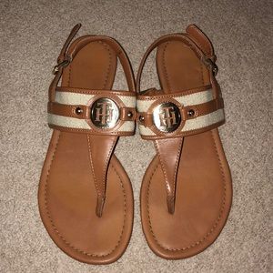 Tommy Hilfiger Sandals! Worn a few times!